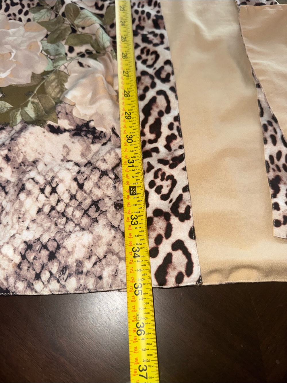 Chico's Beige/Tan Leopard Kimono - Picture 11 of 13